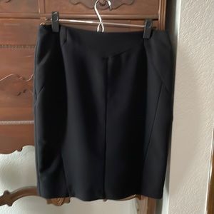 Black classic skirt